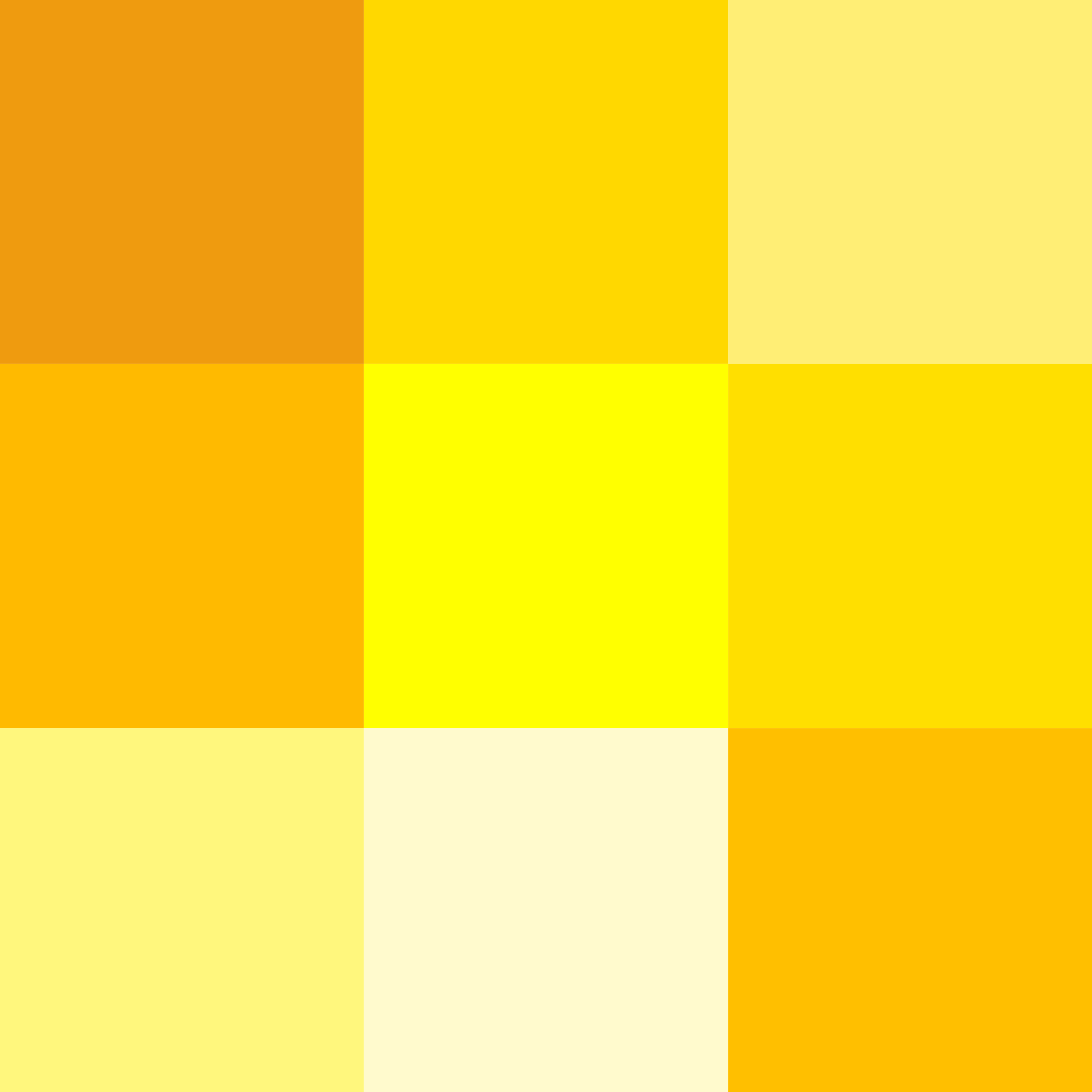 Оттенки желтого палитра