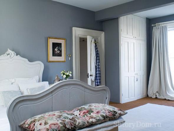 Шведская спальня портьеры из шелка